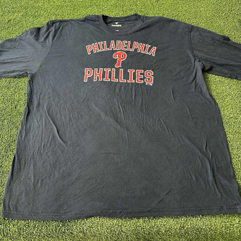 Phillies Tee Shirt By Fanatics Size Men’s 3XL Long Sleeve NWOT